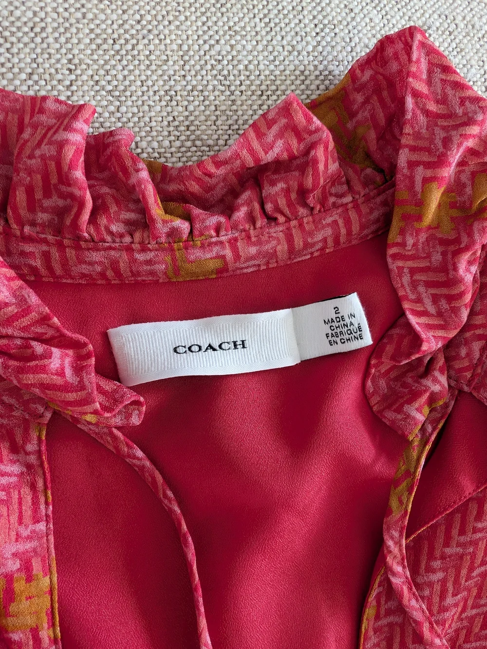 Coach ​gorgeous dress
